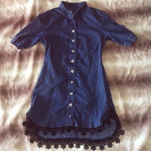 Cute denim style dress